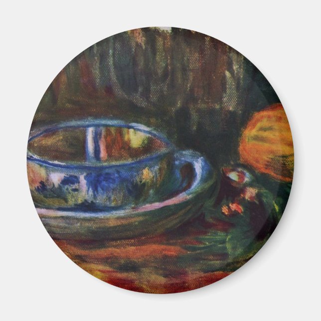 Aimant Vie Toujours Avec Mug Par Pierre-Auguste Renoir (Devant)