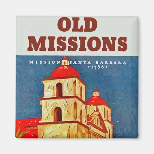 Aimant Vielles missions ~ Père Noël Barbara (Devant)