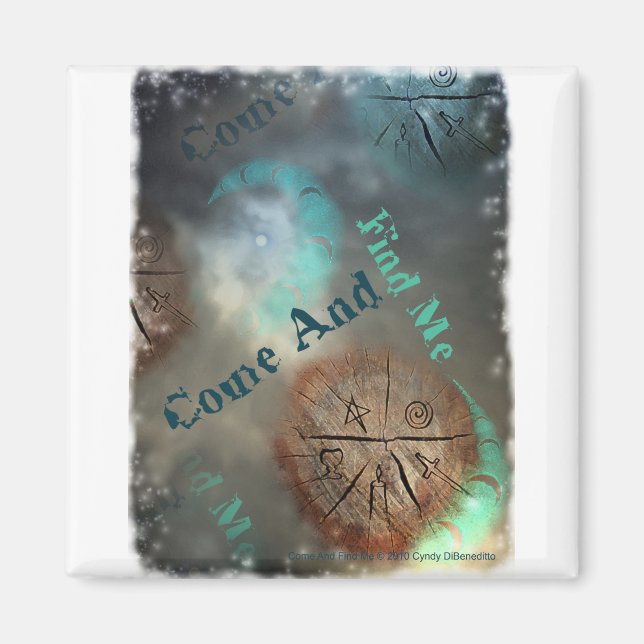 Aimant Viens me chercher (Devant)