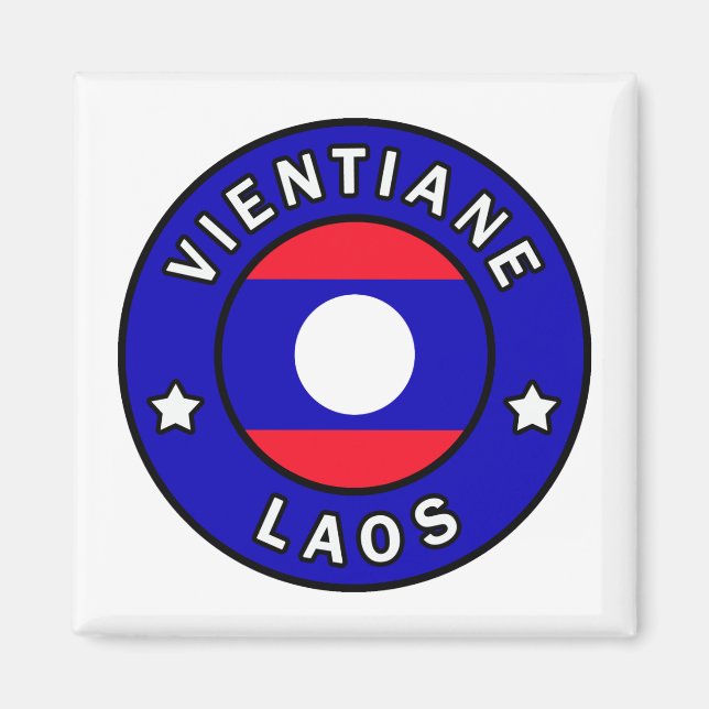 Aimant Vientiane Laos (Devant)