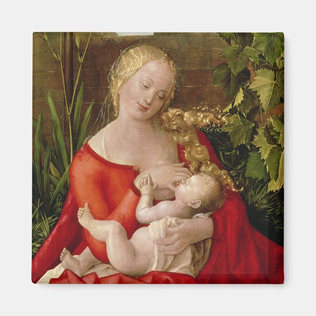 Aimant Vierge et enfant 'Vierge à l'Iris', 1508 (Devant)