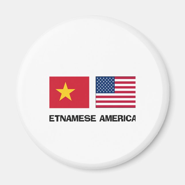 Aimant Vietnamien américain (Devant)