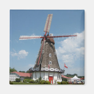 Aimant Vieux moulin à vent de l'Iowa