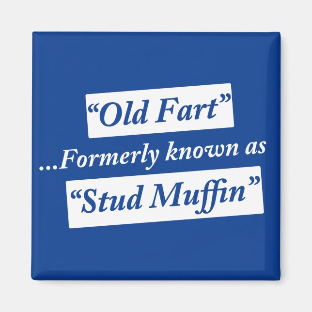 Aimant Vieux pantalon autrefois connu sous le nom de Muff (Devant)