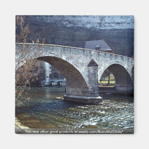 Aimant Vieux pont, Fribourg, Suisse