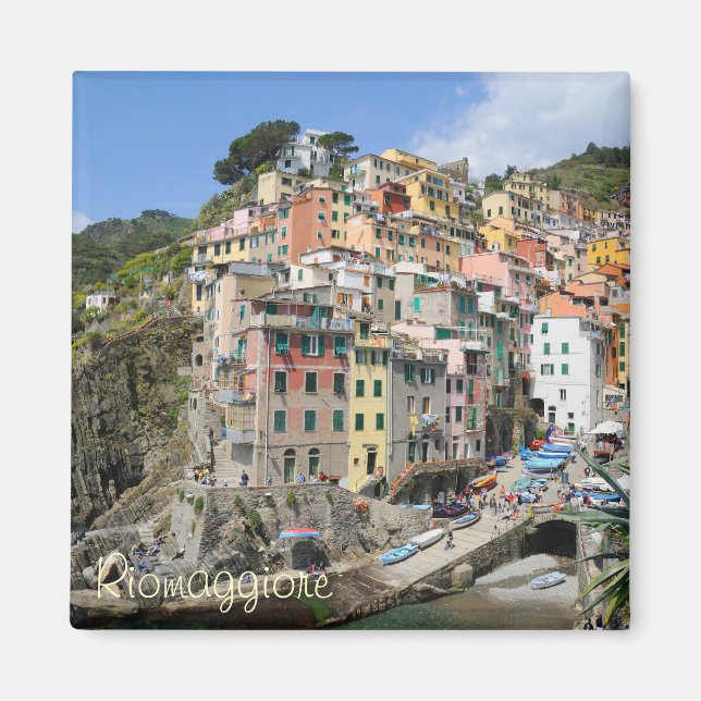 Aimant Village de Riomaggiore en Cinque Terre, Italie (Devant)