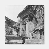 Village du Valais, début du XXe siècle