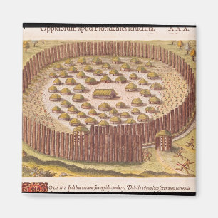 Aimant Village indien enrichi, 'de 2 brevis