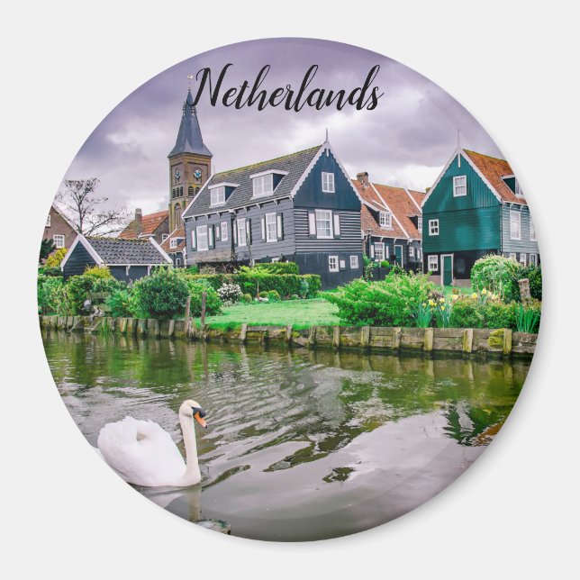 Aimant Village néerlandais Marken (Devant)