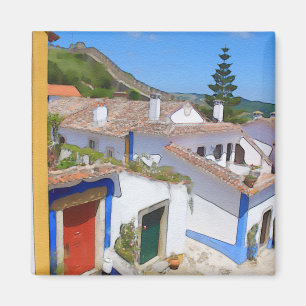 Aimant Village Watercolor