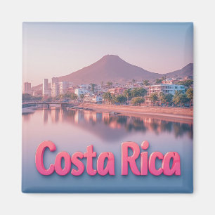 Aimant Ville côtière tropicale du Costa Rica