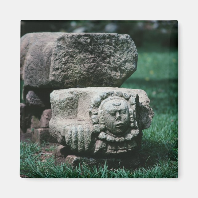 Aimant Ville de Copan Honduras Anciennes ruines Couleur f (Devant)