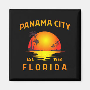 Aimant ville de panama floride plage coucher de soleil vi
