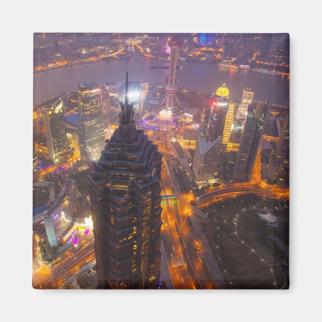 Aimant Ville de Shanghai (Devant)