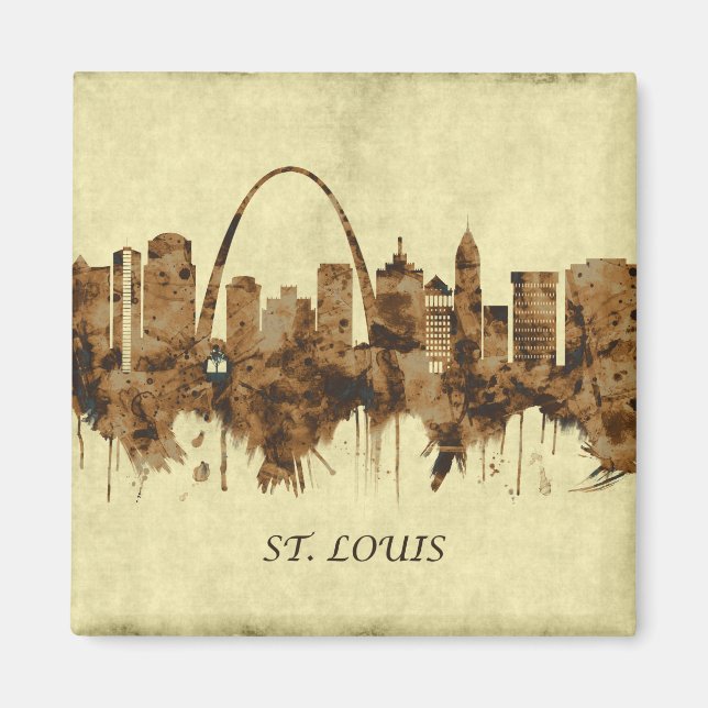 Aimant Ville de St. Louis Missouri (Devant)