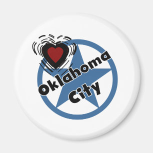 Aimant Ville d'Oklahoma d'amour