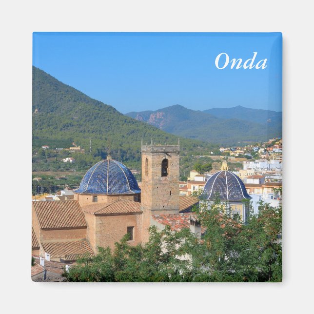 Aimant Ville d'Onda en Espagne (Devant)