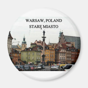 AIMANT VILLE DU REGARD FIXE MIASTO DE VARSOVIE POLOGNE