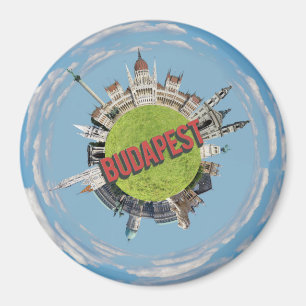 Aimant Ville Hongrie de Budapest peu de voyage minuscule