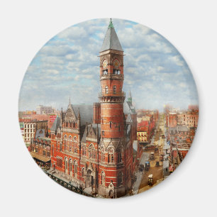Aimant Ville - NY - Palais de justice de Jefferson Market