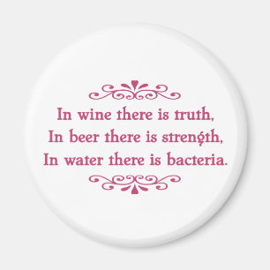 Aimant Vin Veritas - Cf d'en