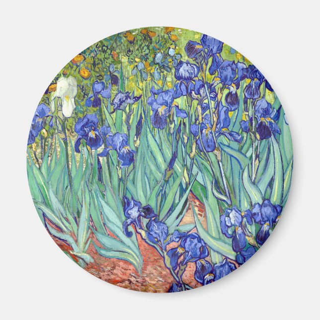 Aimant Vincent van Gogh 1889 Irises (Devant)