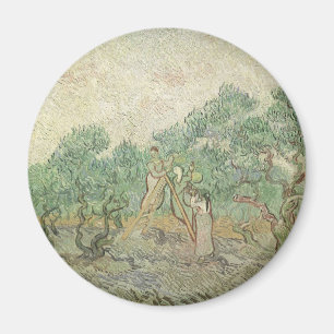 Aimant Vincent van Gogh - Cueillette des olives