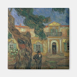 Aimant Vincent van Gogh hôpital de   St Paul, St Remy