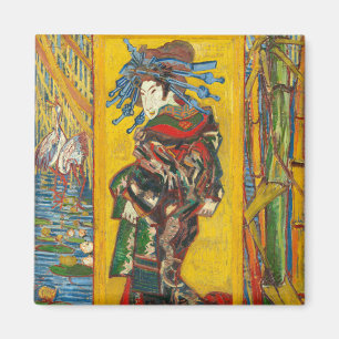 Aimant Vincent Van Gogh La Courtisane d'après Eisen