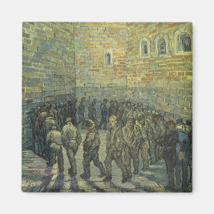 Aimant Vincent van Gogh - Prisonniers exerçant