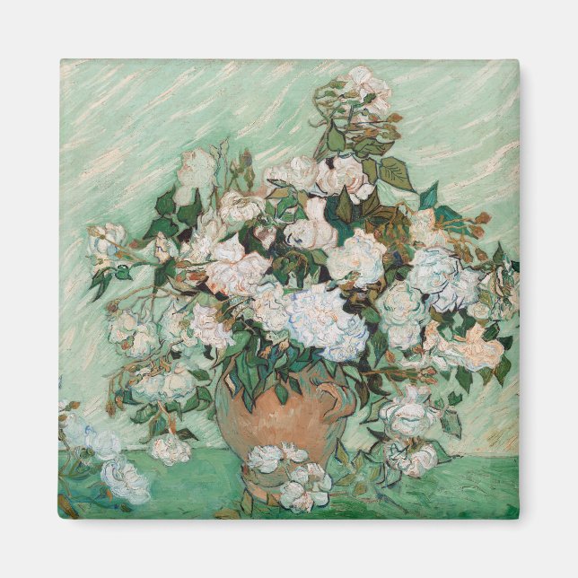 Aimant Vincent van Gogh | Rose, 1890 (Devant)