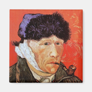 Aimant Vincent Van Gogh - Self Portrait With Bandaged Ear