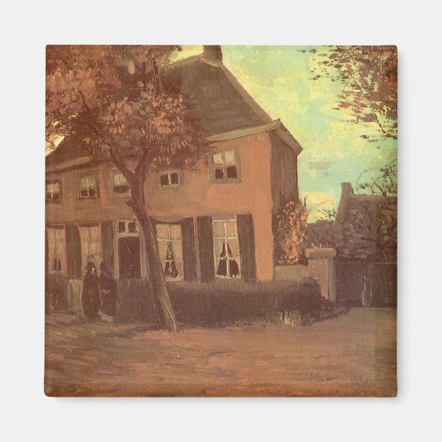 Aimant Vincent van Gogh - Vicarage à Nuenen (Devant)