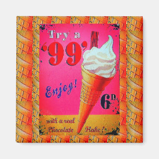 Aimant vintage à glaces