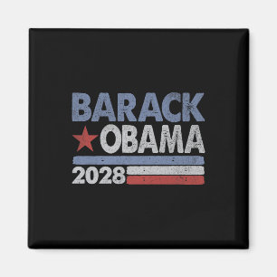 Aimant Vintage Barack Obama 2028 Obama pour le président