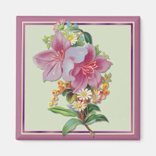Aimant Vintage Bouquet