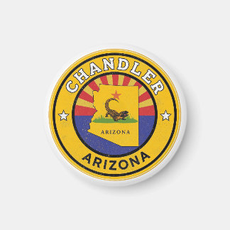 Aimant Vintage Chandler City, Arizona gifts