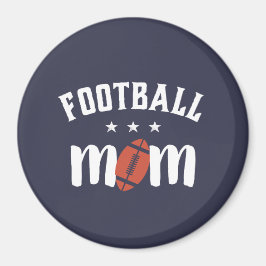 Aimant Vintage Football Maman Fier Mère Mère du sport Jou