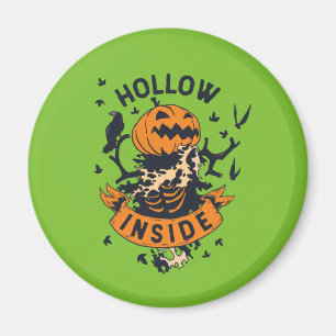 Aimant Vintage Halloween Citrouille Graphic Hollow à l'in