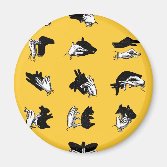 Aimant Vintage Hand (Devant)