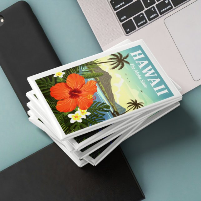 Aimant Vintage Hawaii (Créateur téléchargé)