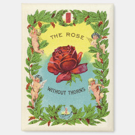 Aimant Vintage Le Rose Sans Esprns Cherubs