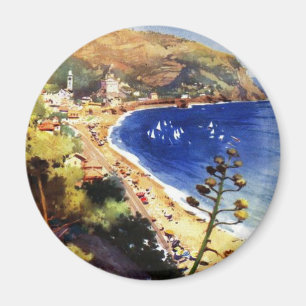 Aimant Vintage Levanto Genova Italie Tourisme