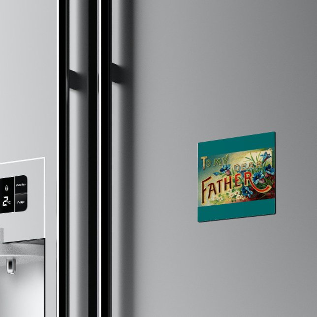 Aimant Vintage Ma Chère Cuisine Père (Créateur téléchargé)