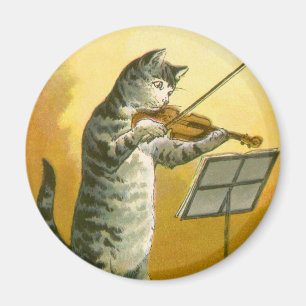 Aimant Vintage Mère Goose Nursery Rhyme Hey Diddle