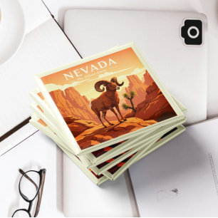 Aimant Vintage Nevada