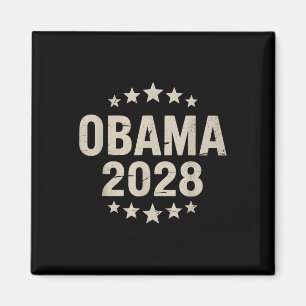 Aimant Vintage Obama 2028 Un drôle d'élection politique p