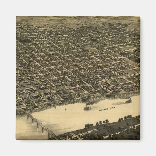 Aimant Vintage Pictorial (Devant)