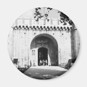 Aimant Vintage Turquie Istanbul Topkapi palais porte Post
