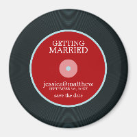 Vinyl Record Wedding Enregistrer la Date